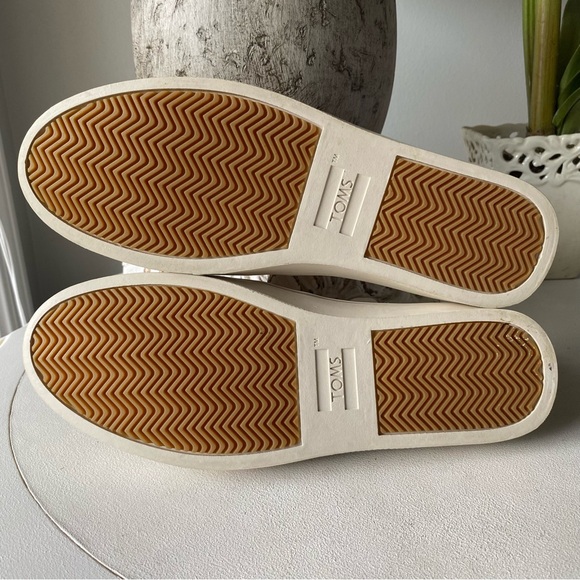 TOMS Bryce Leopard Cheetah Slip On Sneakers Shoes Casual Womens 8.5 - Picture 5 of 7